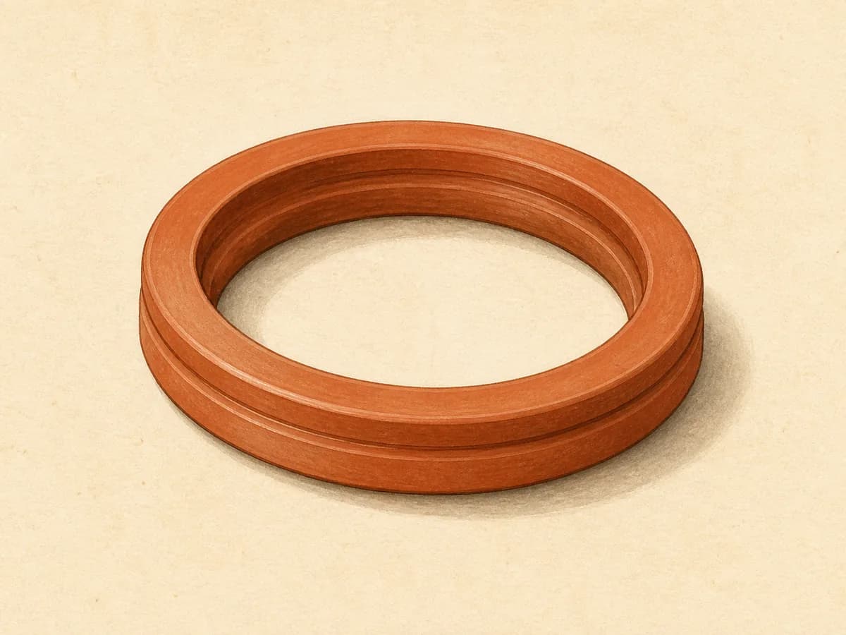 Original editorial illustration representing Seal Shower Head 54mm; not a product photograph.
