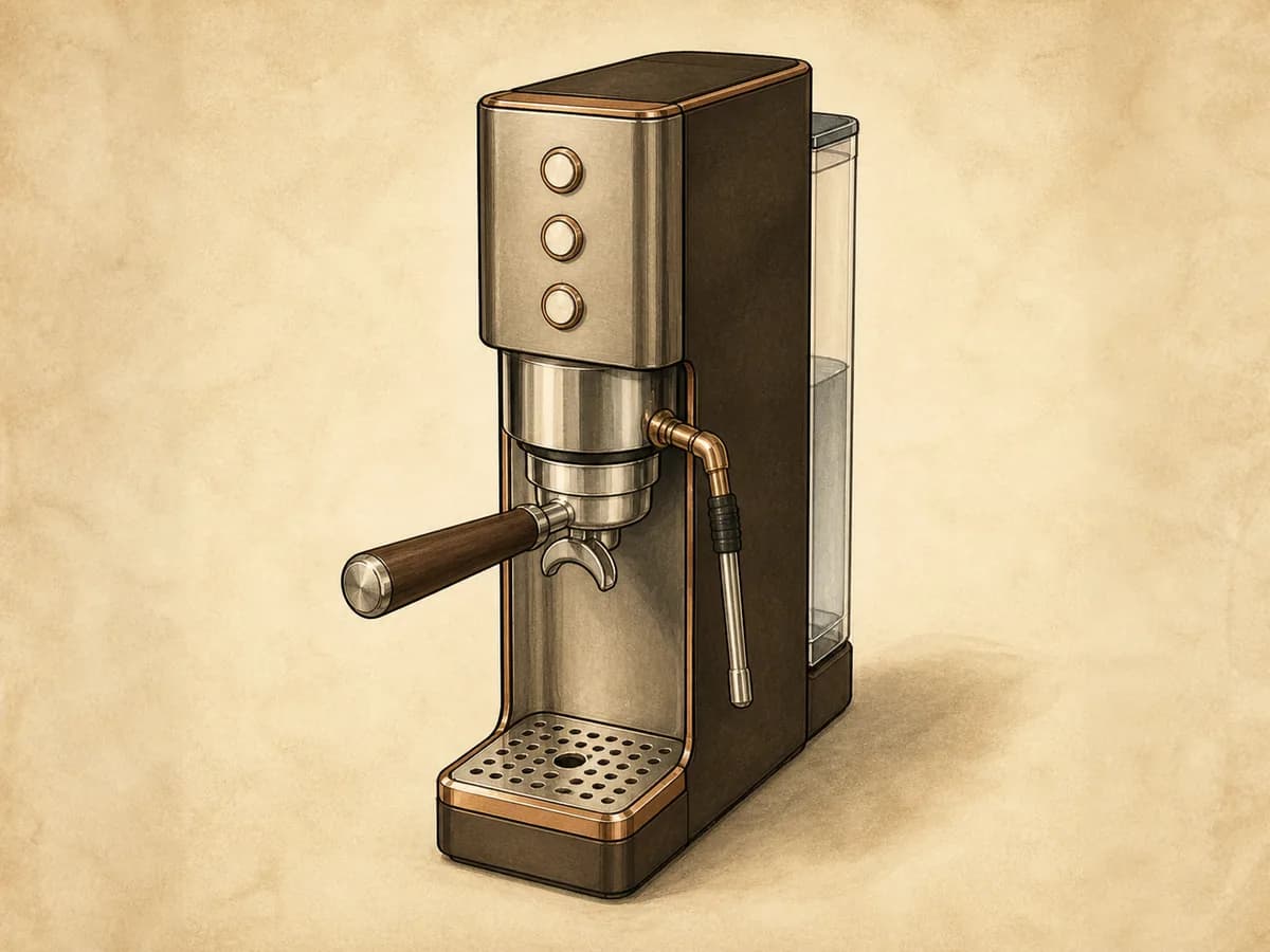 Original editorial illustration representing Dedica Arte; not a product photograph.
